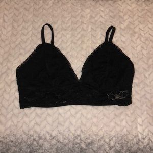 Tillys black lace bralette